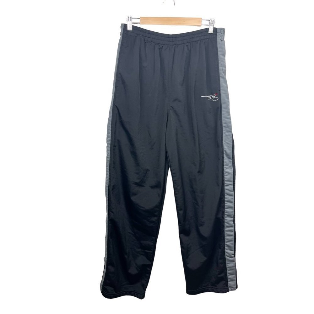 Shaq snap track fleece pants‎ relaxed 90s size M black